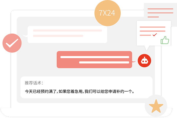 客服機器人回復常用語